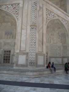 Taj Mahal detail