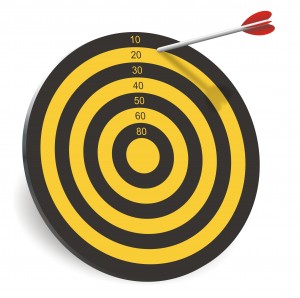 An off-target arrow