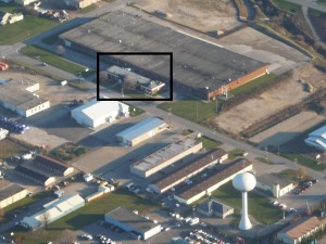 Aerial shot of the CCCC office