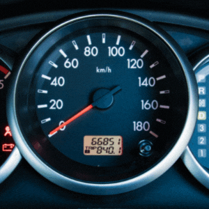 picture of car speedometer