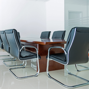 board room table and chairs