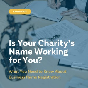 Is Your Charity's Name Working for You?