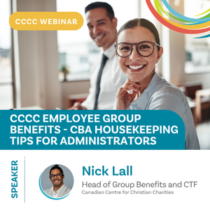 CCCC Employee Group Benefits - CBA Housekeeping Tips for Administrators