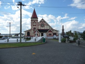 St Faith's Anglican church, Ohinemutu (Lake Rotorua)