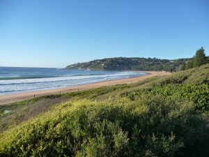 Beach north of Sydney Australia Beach north of Sydney Australia