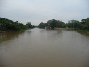 The river in Chiang Mai