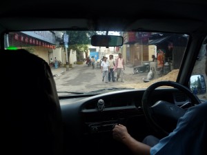 Narrow street And got narrower