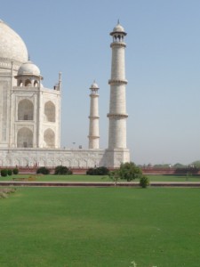 Taj Mahal minarets