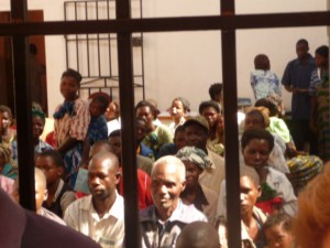 Patients at the clinic