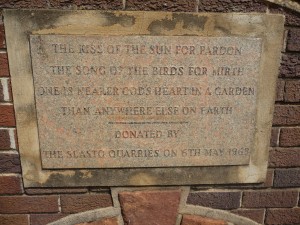 Poem about why the park was created