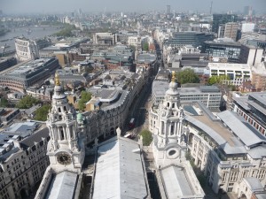 View from the top of St. Paul's