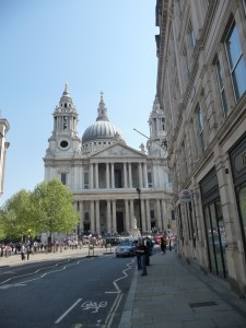 St. Paul's from down the street