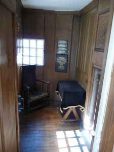 John Knox's former bedroom