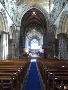 Interior of the church