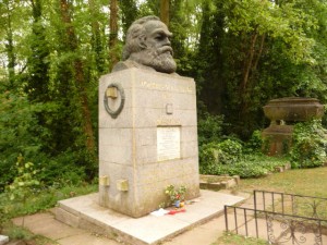 Karl Marx's grave