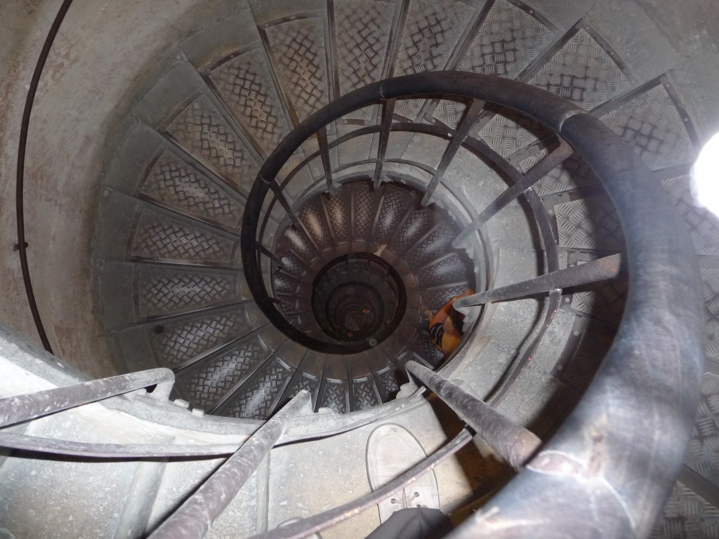 Winding staircase