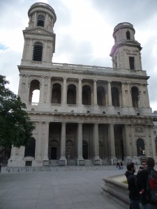 Exterior of St. Sulpice, Paris