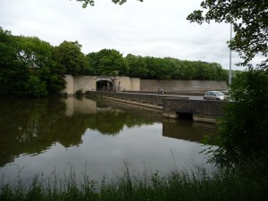 Moat and gate