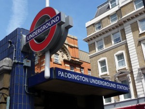Paddington Station near St. Mary's Hospital