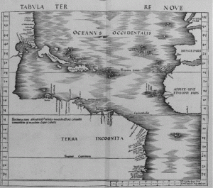 Terra Incognita Map showing