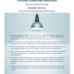 Download personal reflection guide