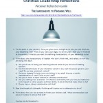 Download personal reflection guide