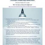 Download personal reflection guide