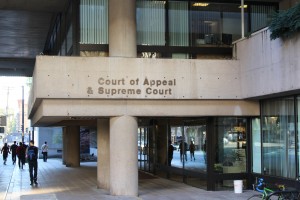 Entrance to the British Columbia Court of Appeal