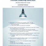 Download personal reflection guide