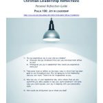 Download personal reflection guide