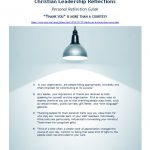 Download personal reflection guide