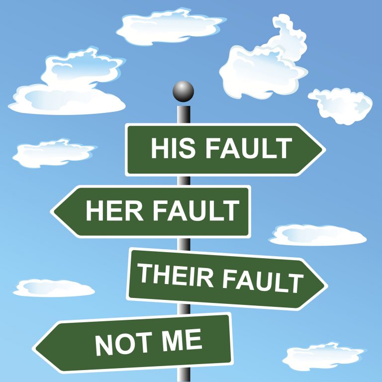 evaluation  avoiding the blame game